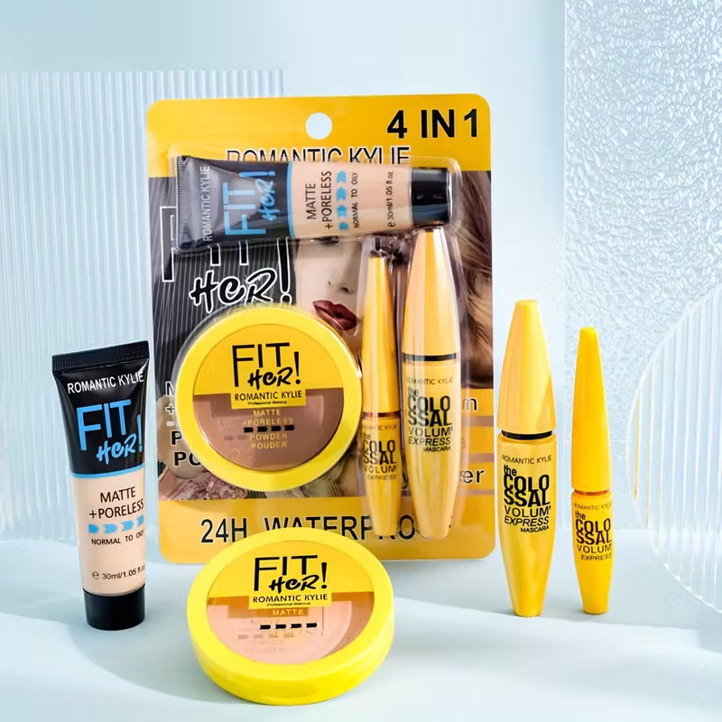 4pcs Makeup Set Concealer Foundation